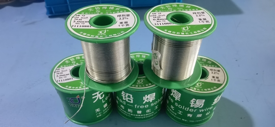 Sn99.3Cu0.7 Dây hàn không chì 225 độ Lõi nhựa Halogen không có dư lượng thấp